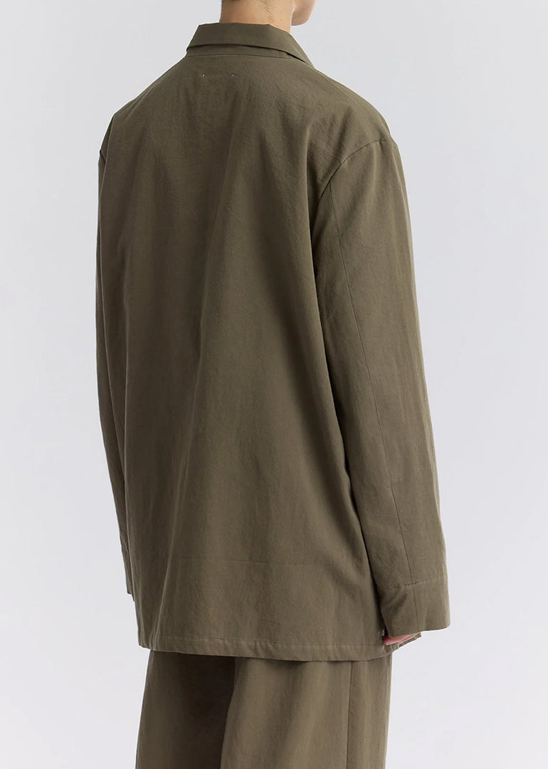 Black Crane - Blazer in Dark Olive