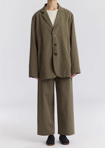 Black Crane - Blazer in Dark Olive