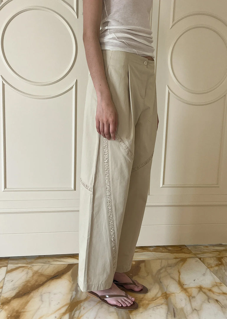 Deiji Studios - The Channel Pant in Stone