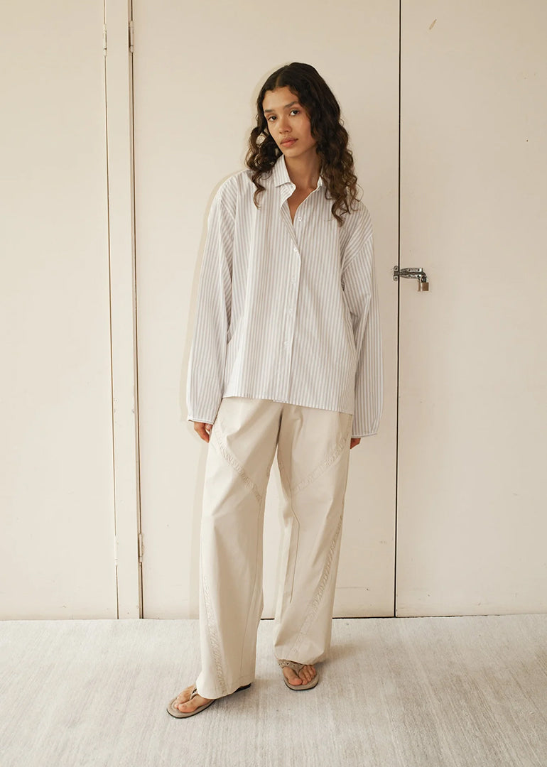 Deiji Studios - The Channel Pant in Stone