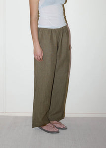 Deiji Studios - The Ease Trouser in Pine Check