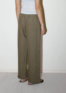 Deiji Studios - The Ease Trouser in Pine Check