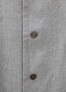 Ichi Antiquites - Linen Vintage Style Vest in Natural