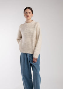 Micaela Greg - Matta Pullover in Cream