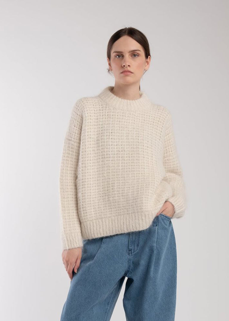 Micaela Greg - Matta Pullover in Cream