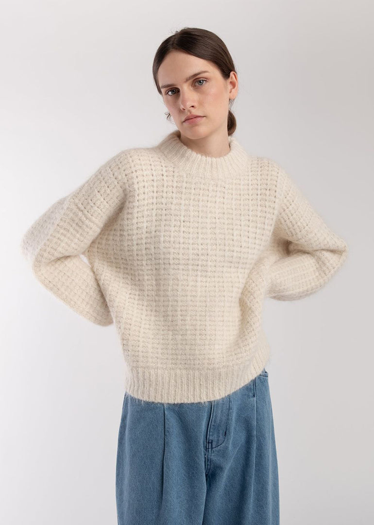 Micaela Greg - Matta Pullover in Cream