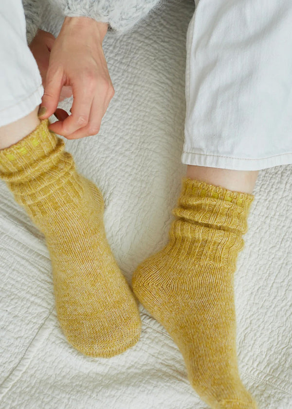 Fog Linen Mohair Socks