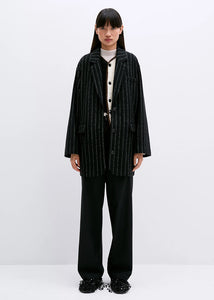 Cordera - Virgin Wool Striped Jacket