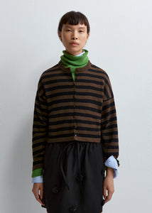 Cordera - Merino Wool Striped Cardigan